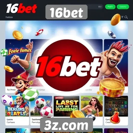 Avaliação das opções de jogos disponíveis no 16bet