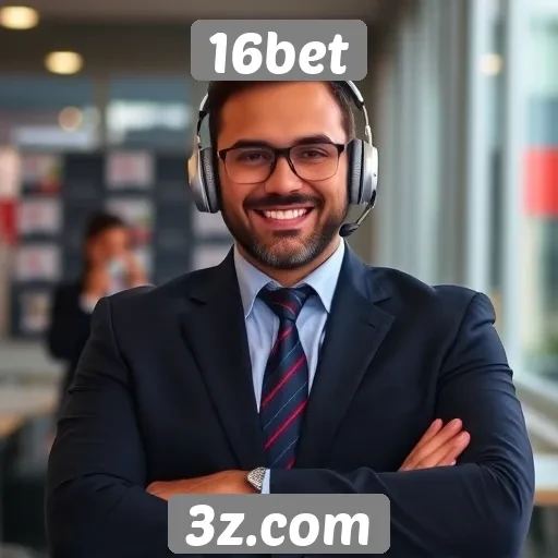 Atendimento ao cliente no site 16bet